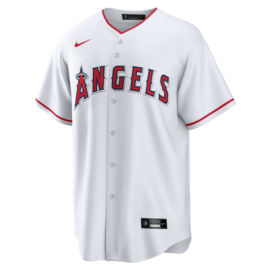 Mike Trout Los Angeles Angels Nike Home Replica Player Name Jersey - White