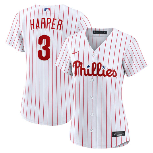 Bryce Harper Philadelphia Phillies Nike Women's Home Replica Jersey - White