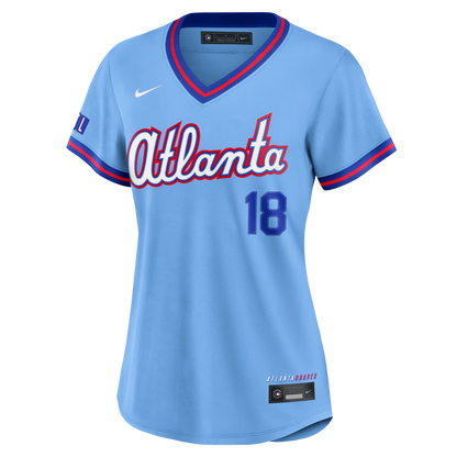 Mike Yastrzemski Atlanta Braves Nike Women's 2026 City Connect Stadium Jersey - Powder Blue