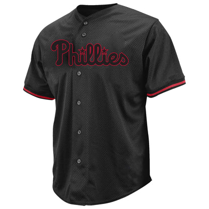 Bryce Harper Philadelphia Phillies Profile Big &amp;amp; Tall Pop Fashion Jersey - Black