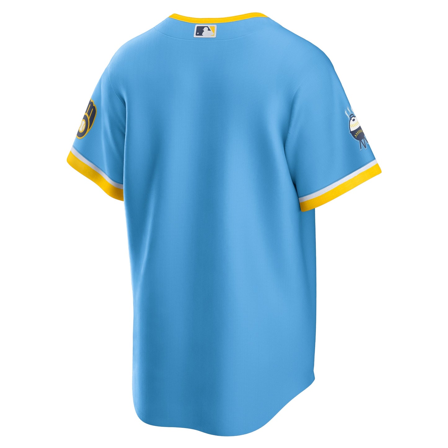 Milwaukee Brewers Nike City Connect Replica Team Jersey - Powder Blue