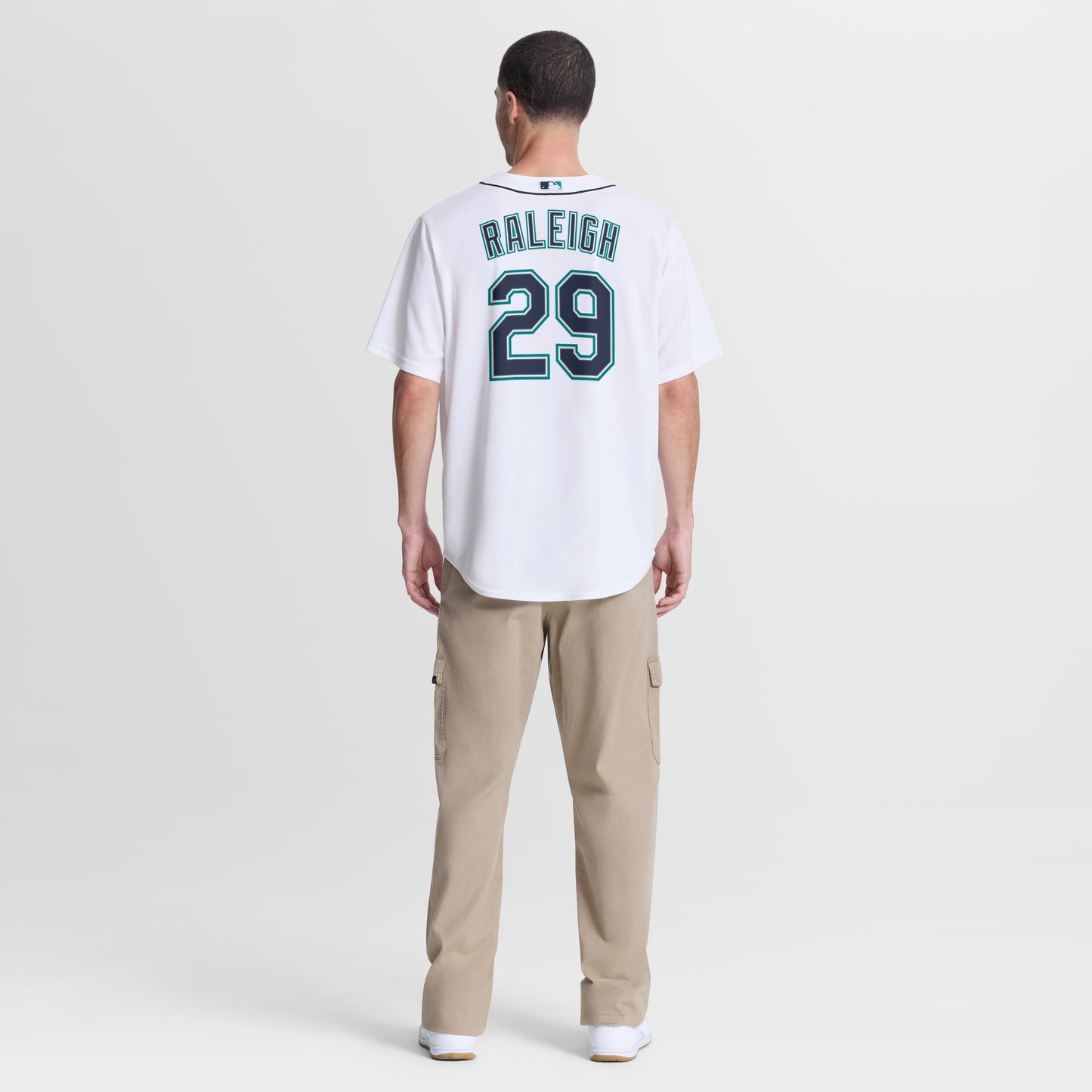 Cal Raleigh Seattle Mariners Nike Home Replica Jersey - White