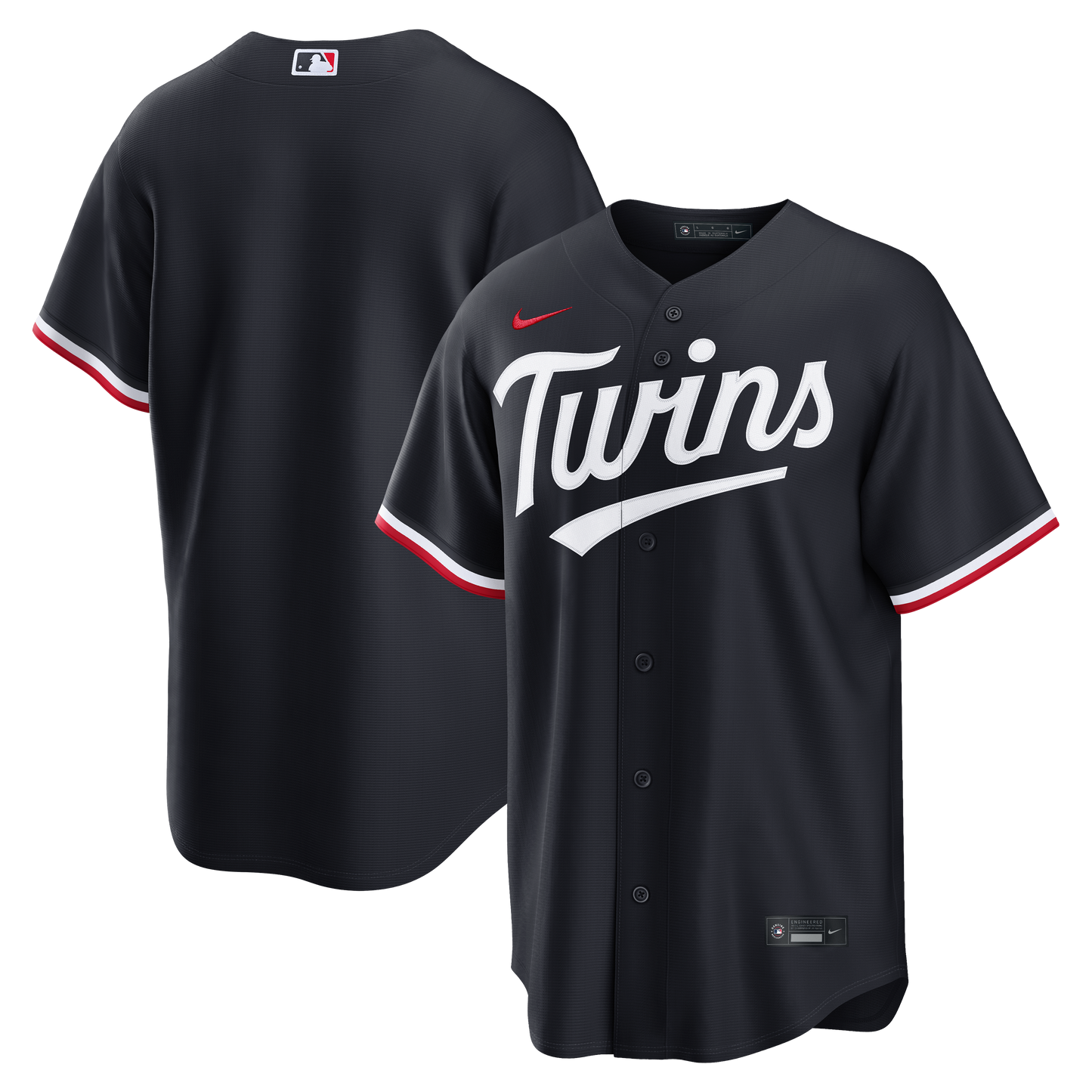 Minnesota Twins Nike Alternate Replica Jersey - Navy