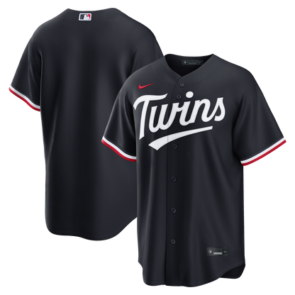 Minnesota Twins Nike Alternate Replica Jersey - Navy