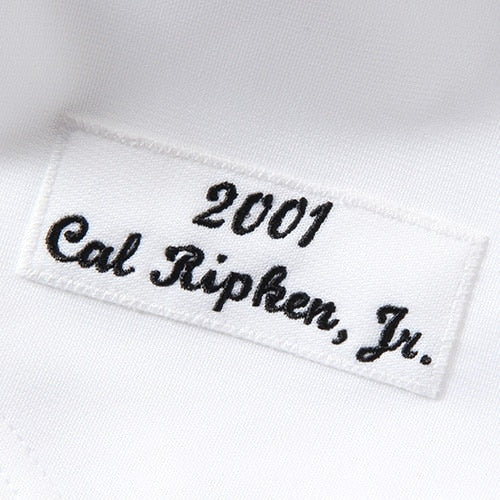 Cal Ripken Baltimore Orioles Mitchell &amp;amp; Ness Home Authentic Jersey - White