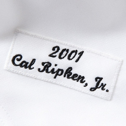 Cal Ripken Baltimore Orioles Mitchell &amp;amp; Ness Home Authentic Jersey - White