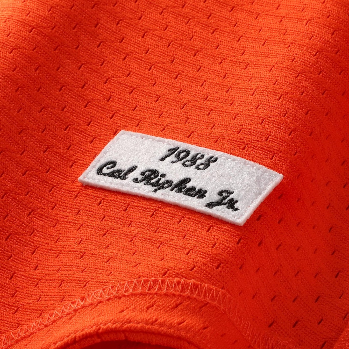 Cal Ripken Jr. Baltimore Orioles Mitchell &amp;amp; Ness Authentic Batting Practice Jersey - Orange
