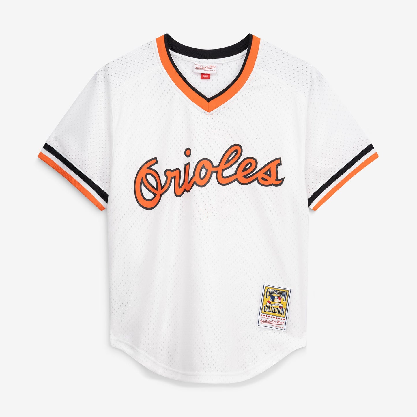 Cal Ripken Jr. Baltimore Orioles Mitchell &amp;amp; Ness Authentic Batting Practice Jersey - White