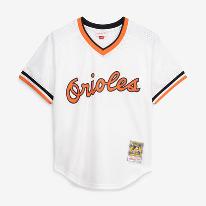 Cal Ripken Jr. Baltimore Orioles Mitchell &amp;amp; Ness Authentic Batting Practice Jersey - White