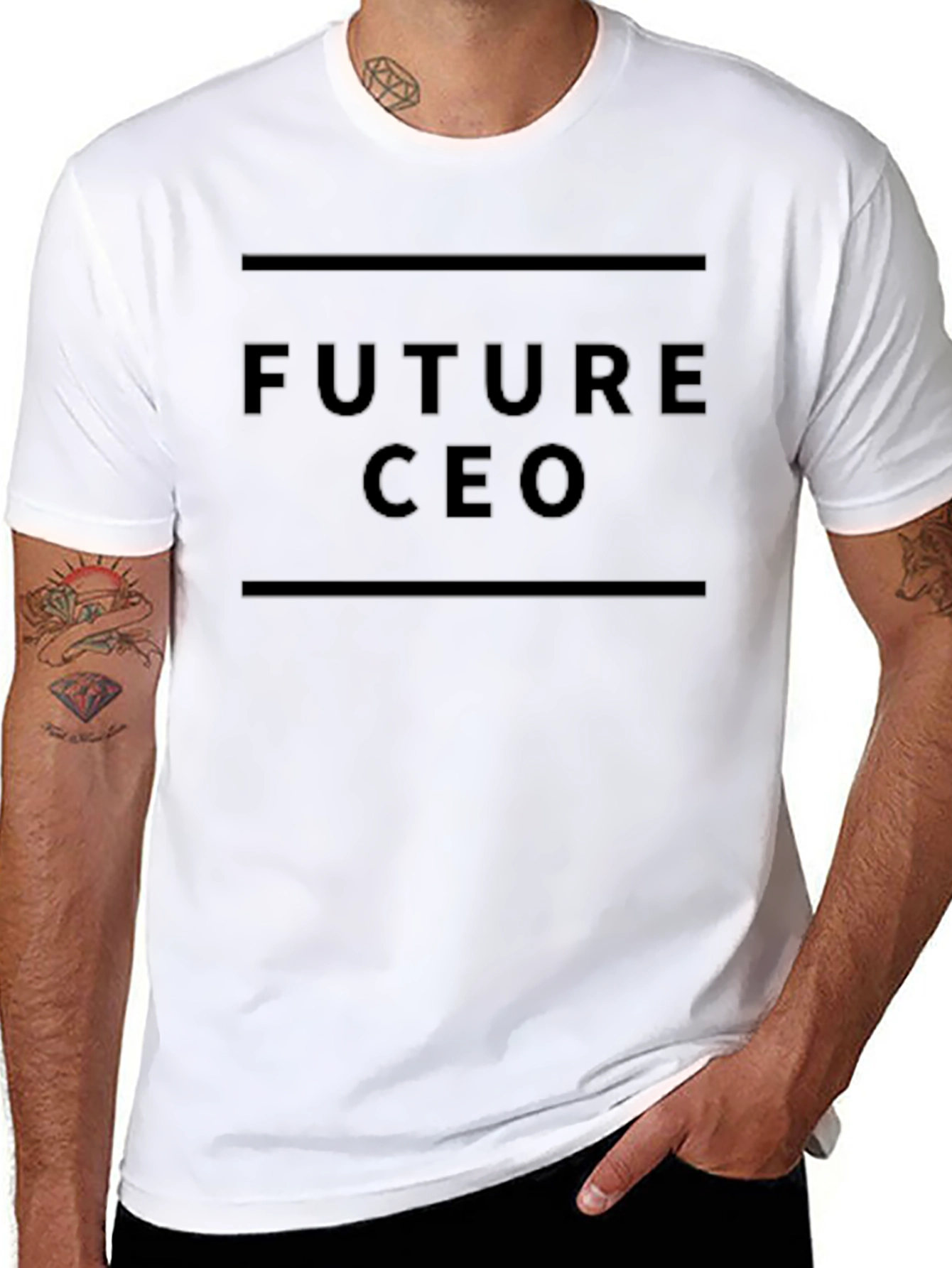 Future CEO Graphic T-Shirt - Black