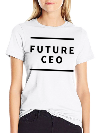 Future CEO Graphic T-Shirt - Black