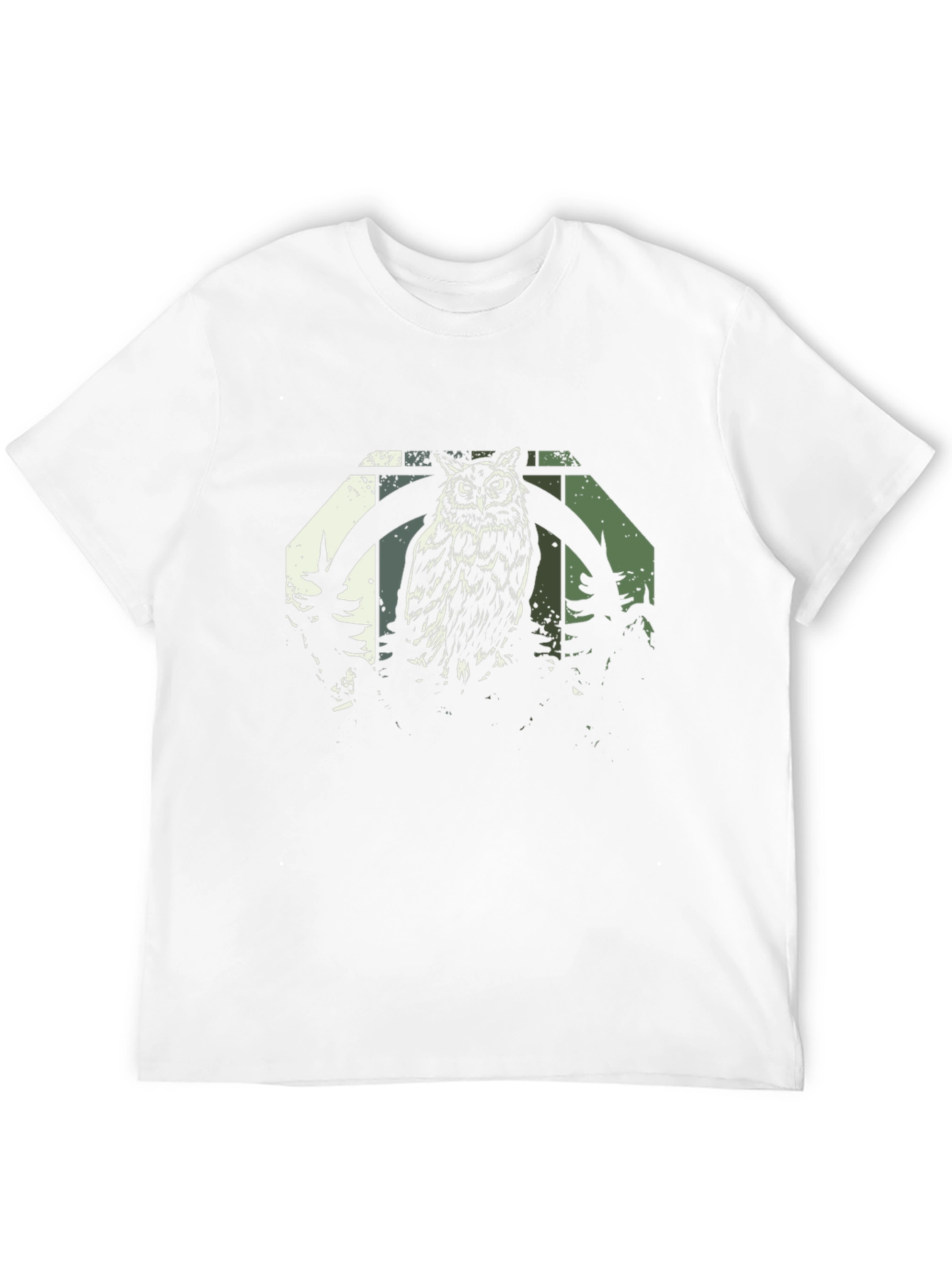 Owl Graphic Print T-Shirt