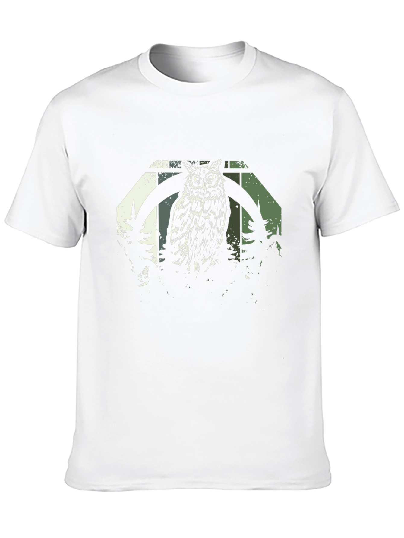 Owl Graphic Print T-Shirt