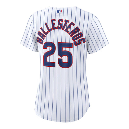 Moisés Ballesteros Chicago Cubs Nike Women's Home Replica Jersey - White