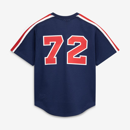 Carlton Fisk Chicago White Sox Mitchell &amp;amp; Ness Authentic Batting Practice Jersey - Navy
