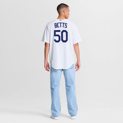 Mookie Betts Los Angeles Dodgers Nike Home Replica Jersey - White