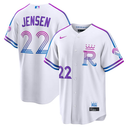 Carter Jensen Kansas City Royals Nike 2026 City Connect Stadium Jersey - White