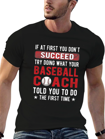 Baseball Coach T-Shirt