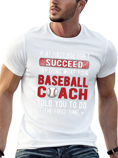 Baseball Coach T-Shirt