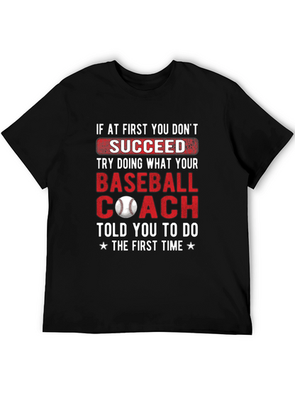Baseball Coach T-Shirt