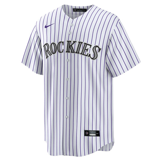 Charlie Blackmon Colorado Rockies Nike Home Replica Player Name Jersey - White