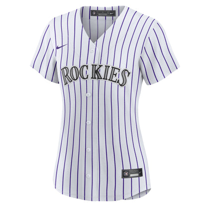 Charlie Blackmon Colorado Rockies Nike Women's Home Replica Player Jersey - White