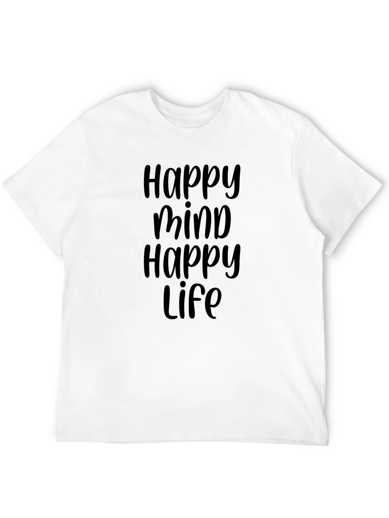 Happy Mind Happy Life Graphic Tee