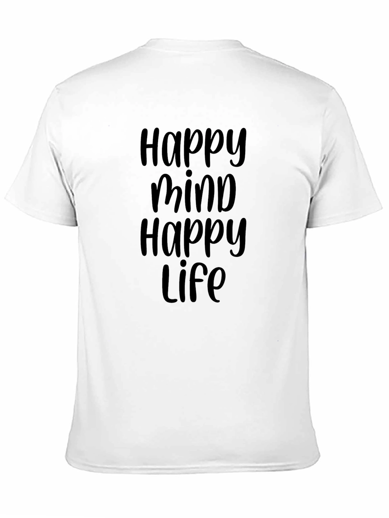 Happy Mind Happy Life Graphic Tee