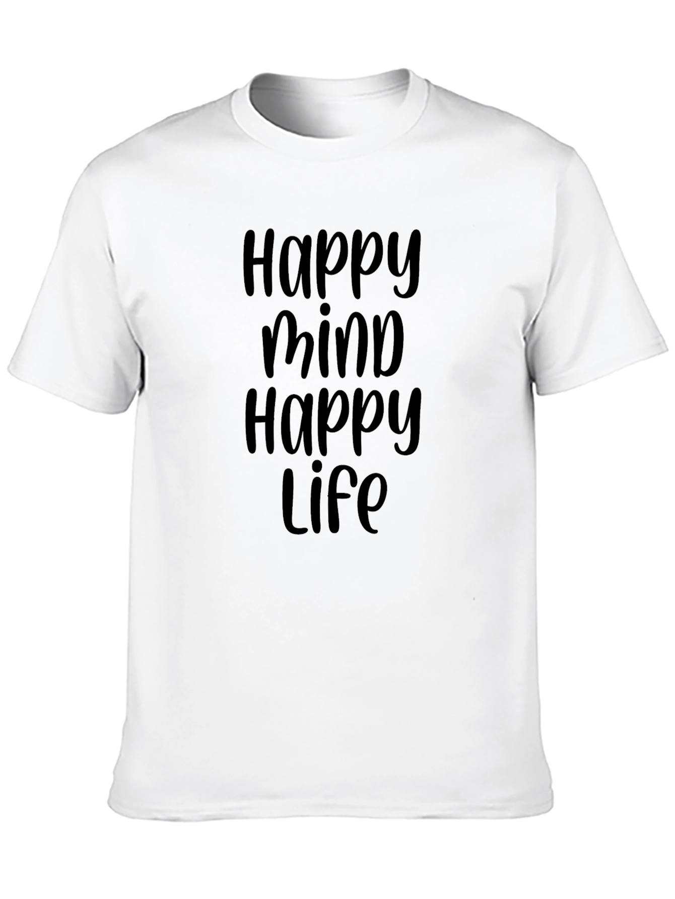 Happy Mind Happy Life Graphic Tee