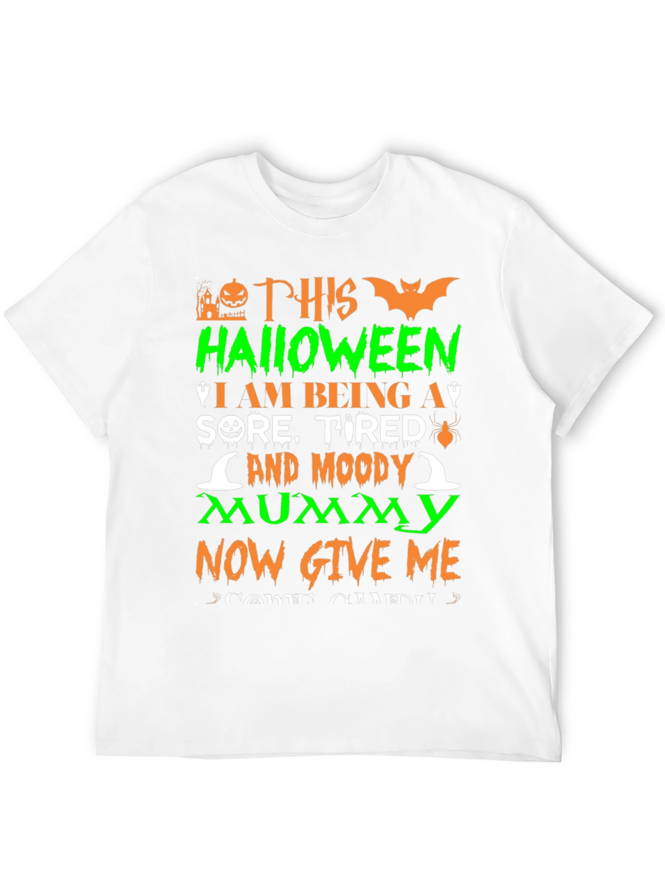 Funny Halloween Mummy T-Shirt
