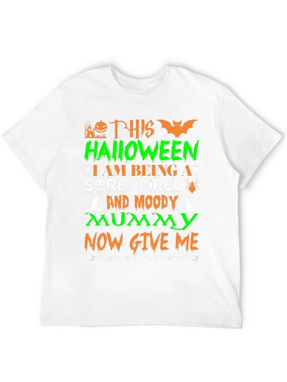 Funny Halloween Mummy T-Shirt