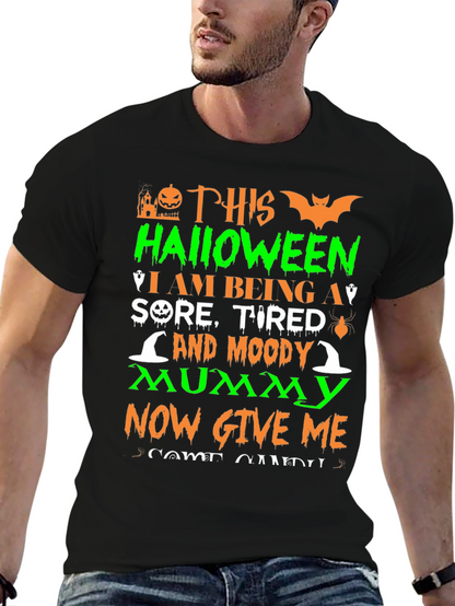 Funny Halloween Mummy T-Shirt