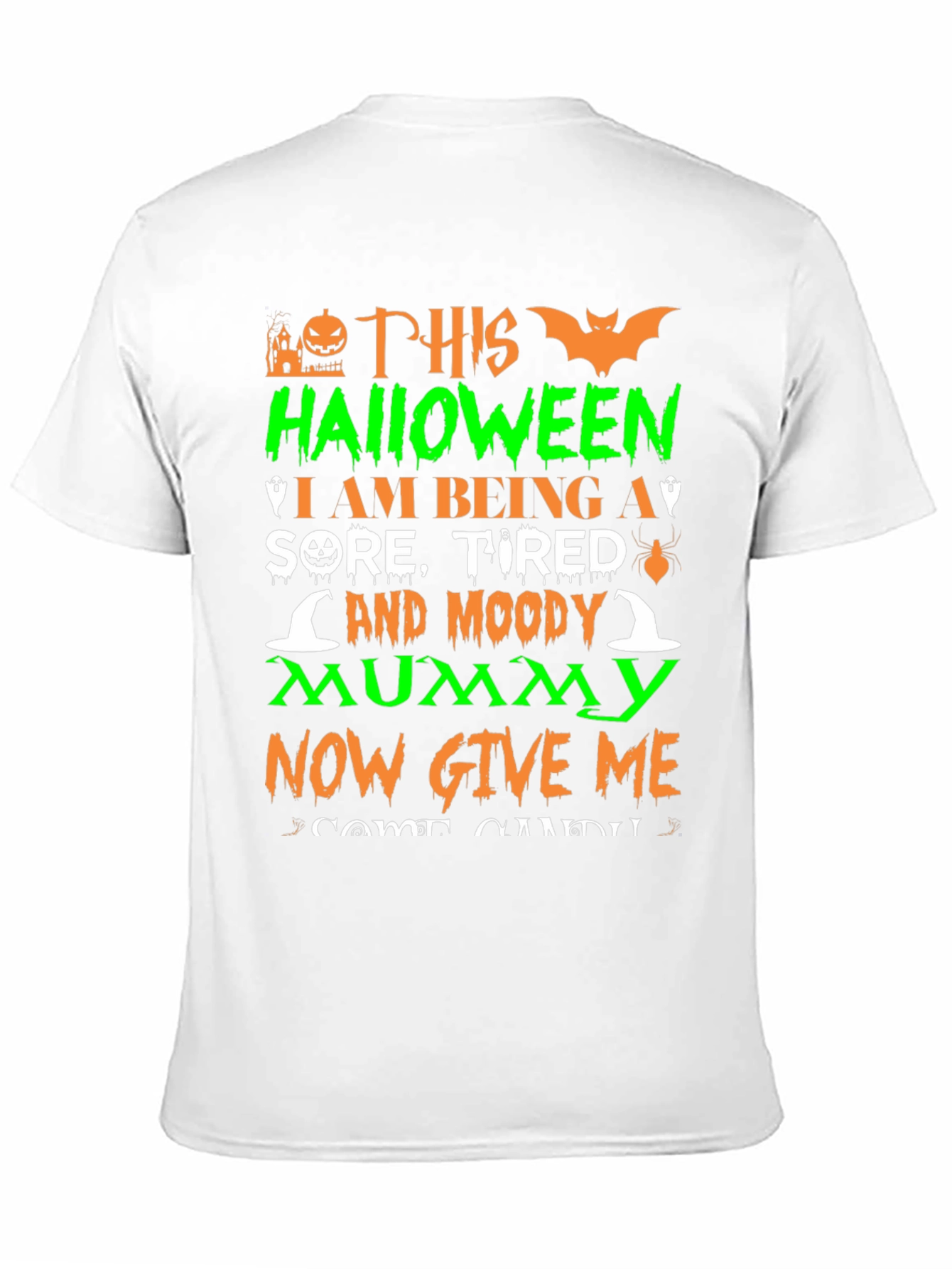 Funny Halloween Mummy T-Shirt