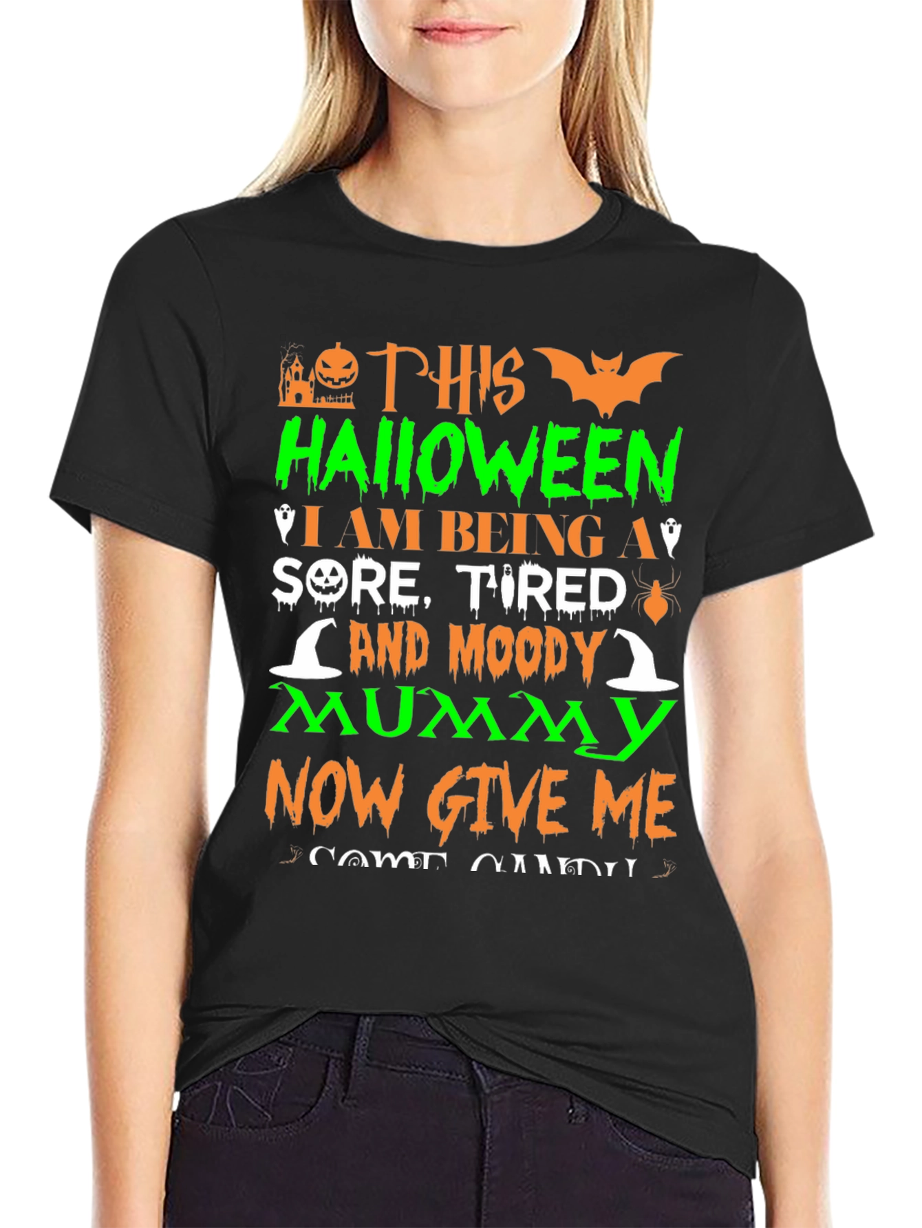 Funny Halloween Mummy T-Shirt