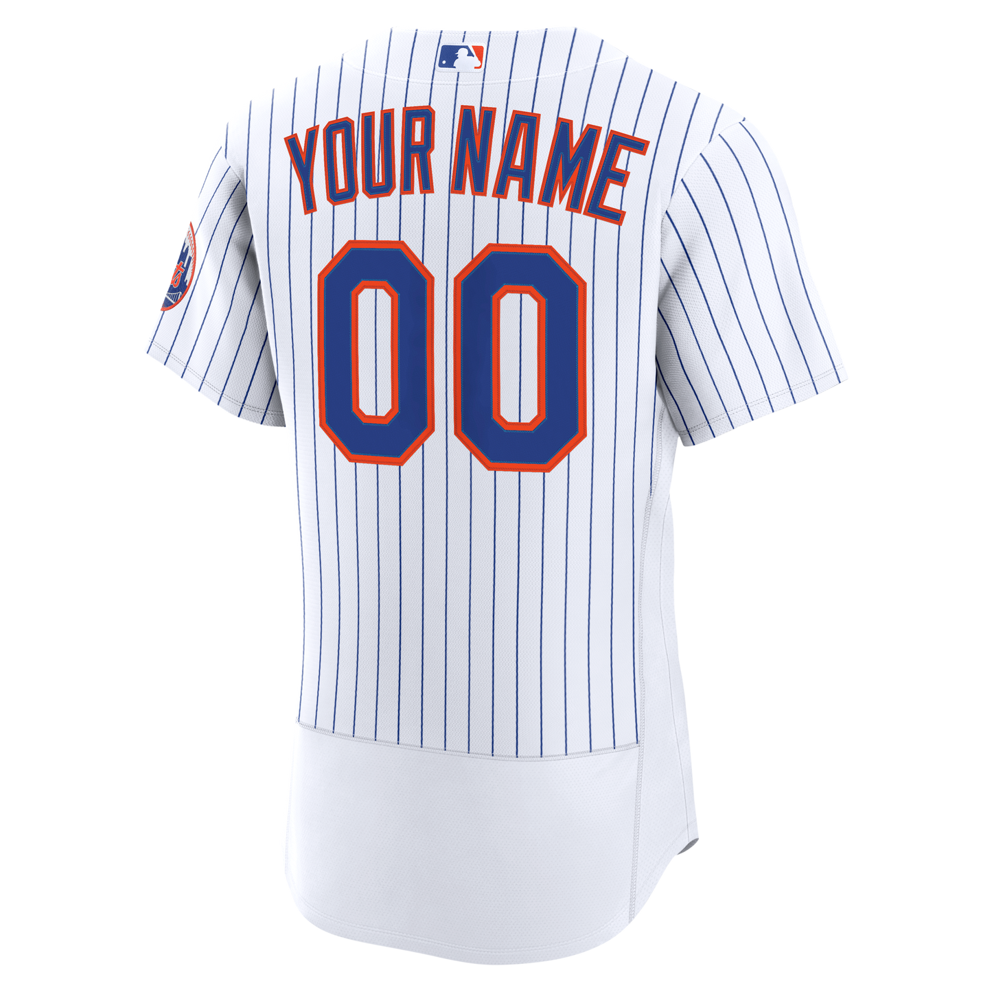 New York Mets Nike Home Authentic Custom Jersey - White