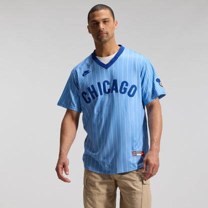 Chicago Cubs Nike Cooperstown Collection Limited Jersey - Light Blue