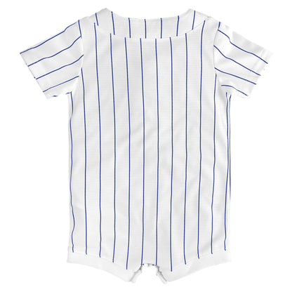 Chicago Cubs Nike Newborn &amp;amp; Infant Home Replica Romper Jersey - White