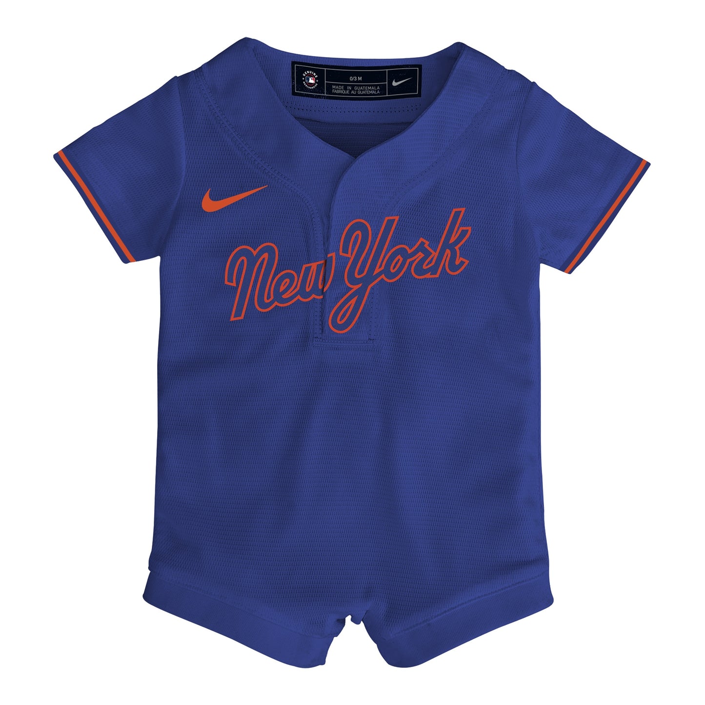 New York Mets Nike Infant Alternate Replica Romper Jersey - Royal