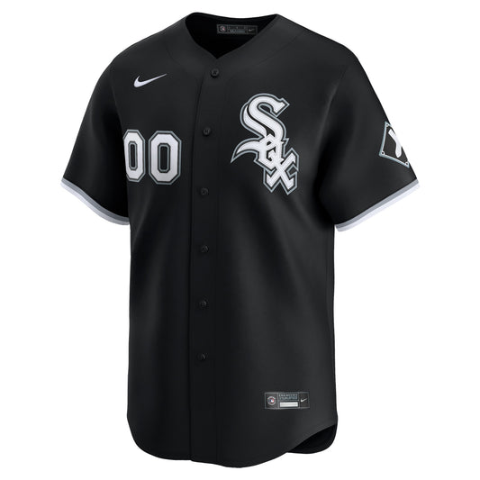 Chicago White Sox Nike Alternate Limited Custom Jersey - Black