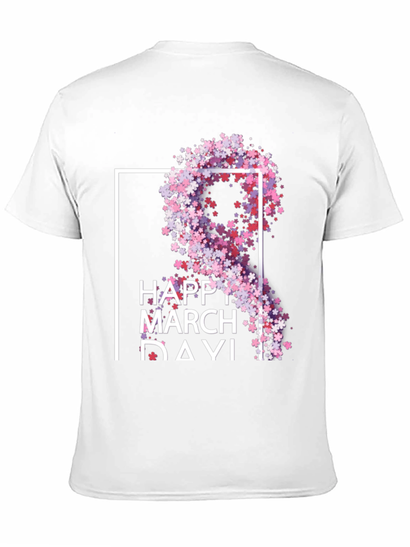 Happy March Day Floral T-Shirt