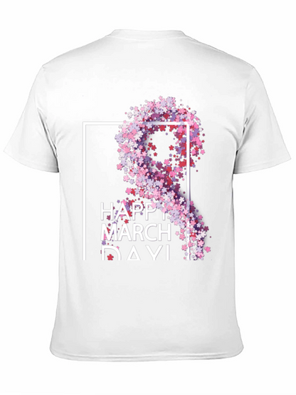 Happy March Day Floral T-Shirt
