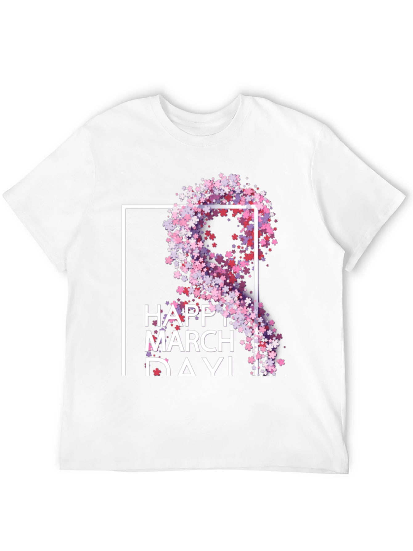 Happy March Day Floral T-Shirt