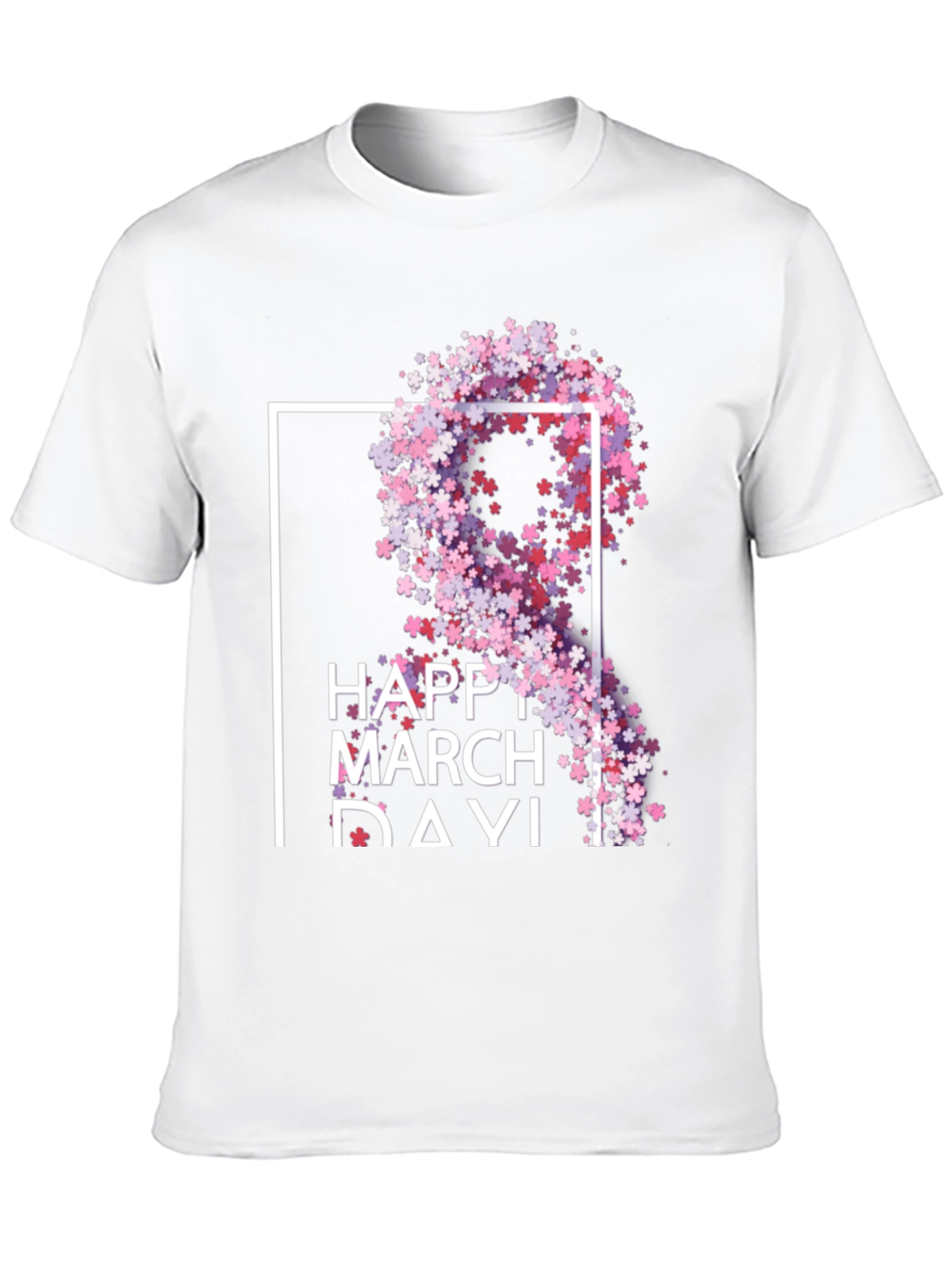 Happy March Day Floral T-Shirt
