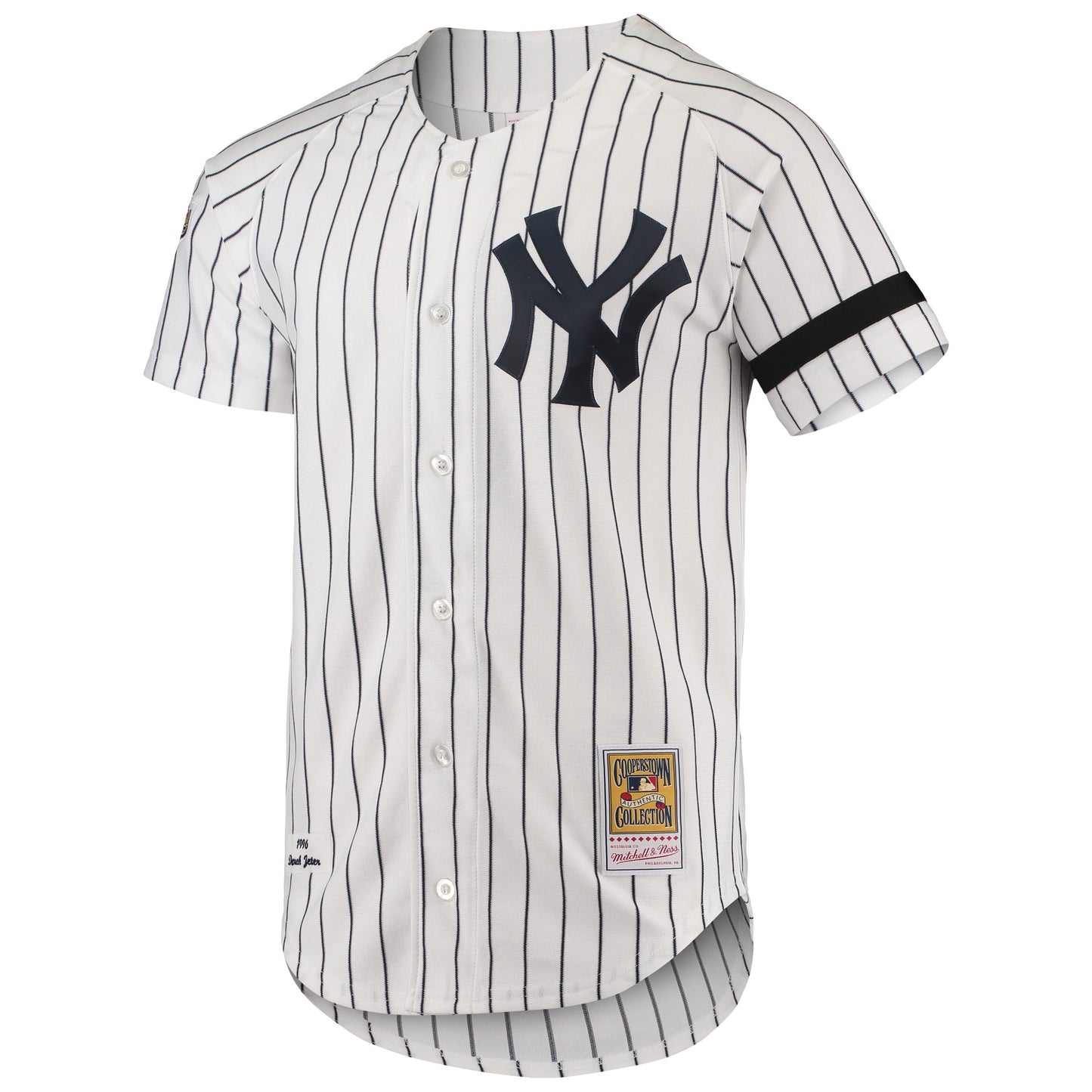 New York Yankees Mitchell &amp;amp; Ness Cooperstown Collection 1996 Authentic Home Jersey - White