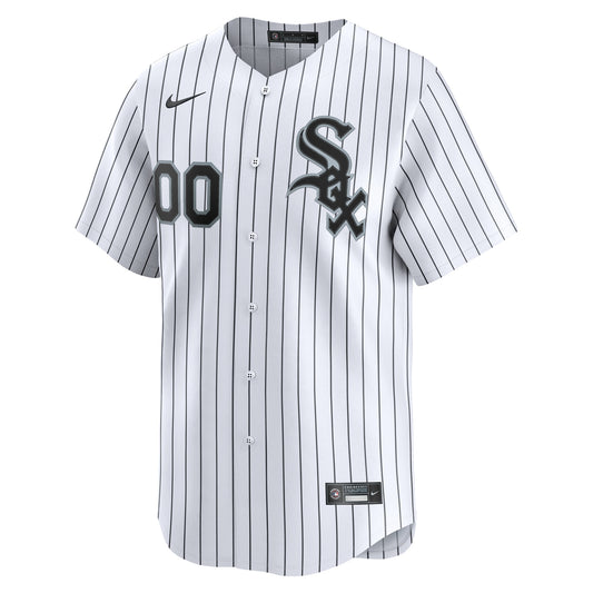 Chicago White Sox Nike Home Limited Custom Jersey - White