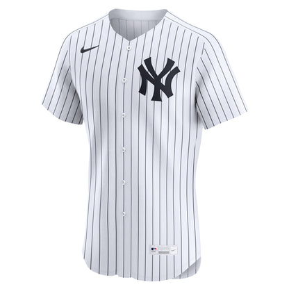 New York Yankees Nike Home Elite Custom Jersey - White