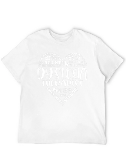 Dyslexia Therapist Heart T-Shirt