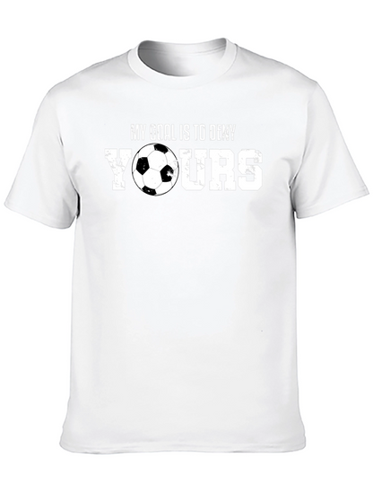 Soccer Goalie T-Shirt: My Goal is to Deny Yours