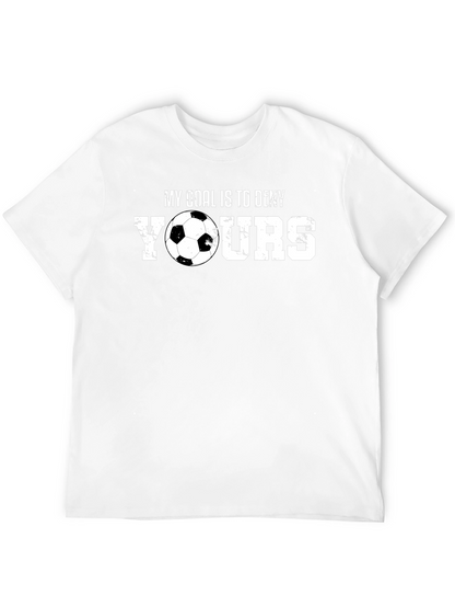 Soccer Goalie T-Shirt: My Goal is to Deny Yours