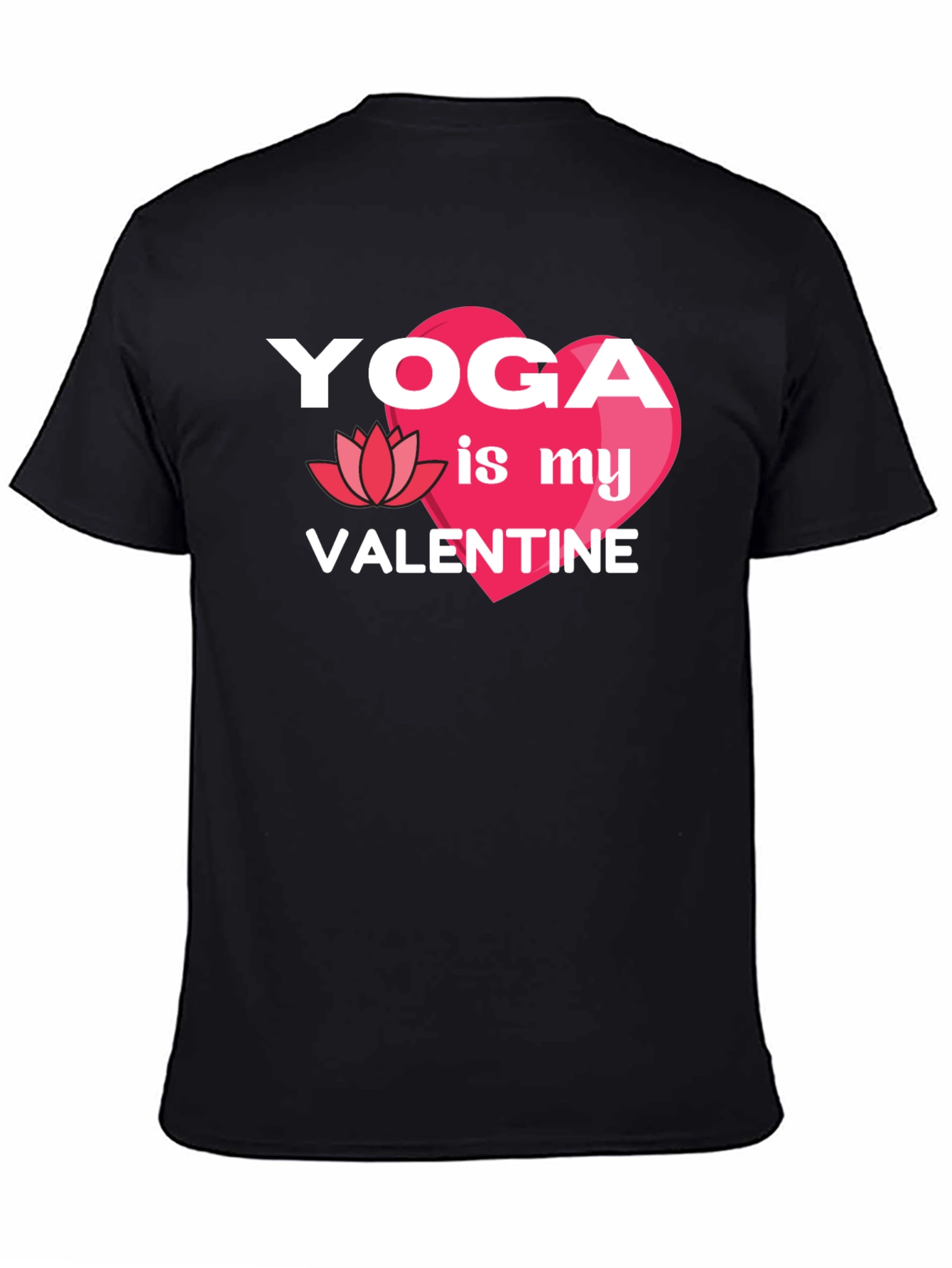 Yoga is My Valentine Graphic T-Shirt